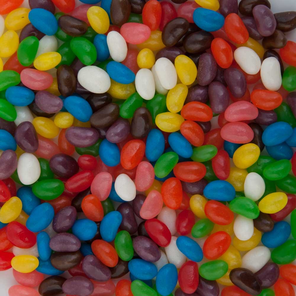 Mixed Mini Jelly Beans 1kg Wizard Candy Bar Sydney